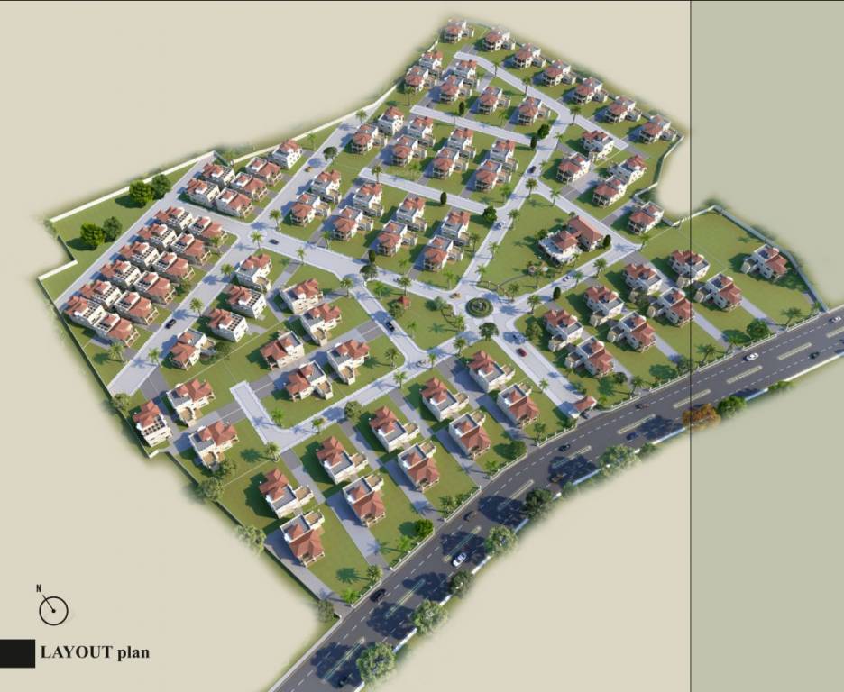  param green Layout Plan