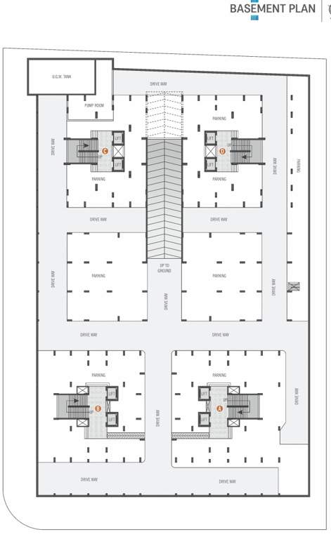  heights Tower 1 Cluster Plan