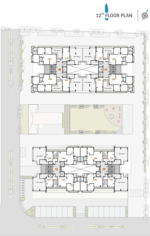  heights Tower 1 Cluster Plan