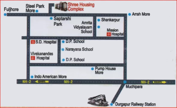  housing complex Location Plan