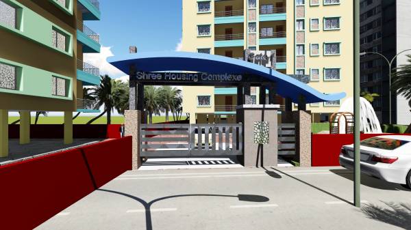  housing-complex Entrance Gate Security Cabin