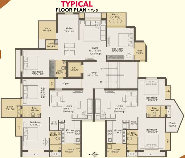  palace-ii Cluster Plan
