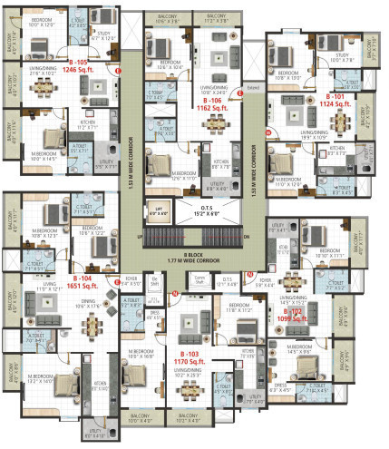  narya breath fresh B Cluster Plan
