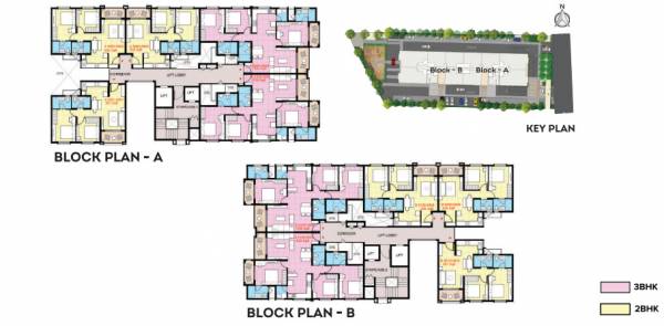  sapphire Cluster Plan from 1st to 2nd Floor