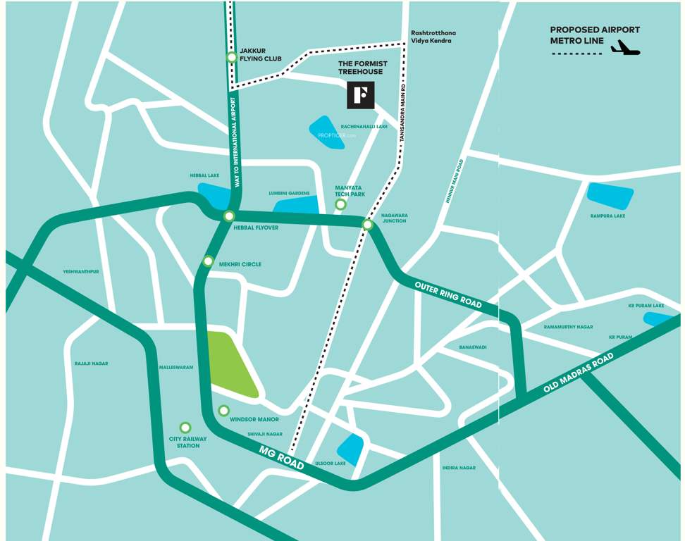  the formist treehouse Location Plan