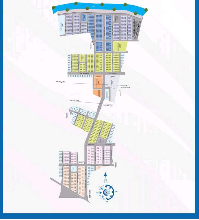  kanha river view Layout Plan