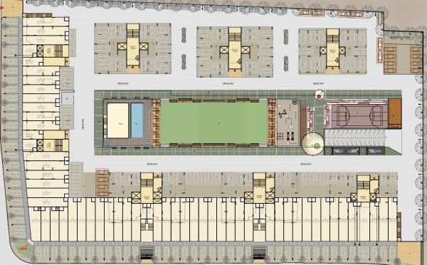  southrayz C Cluster Plan