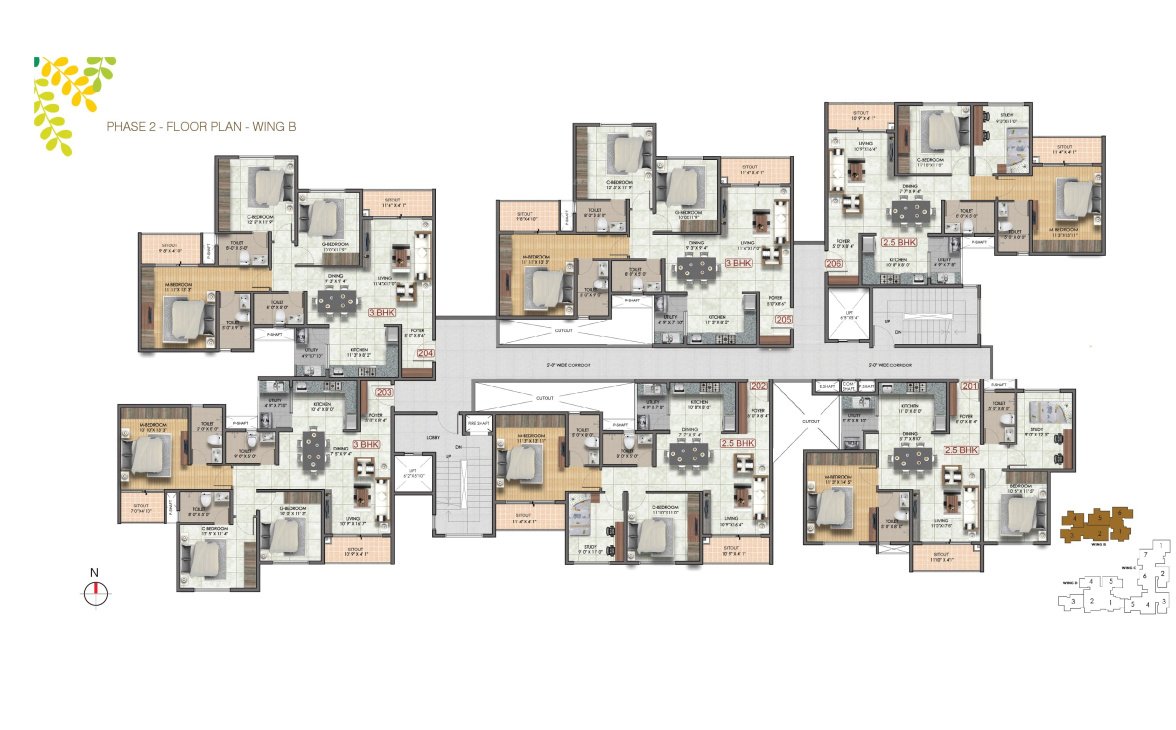 sushantham phase ii Cluster Plan