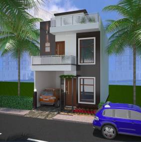 Elevation palm-villa Elevation