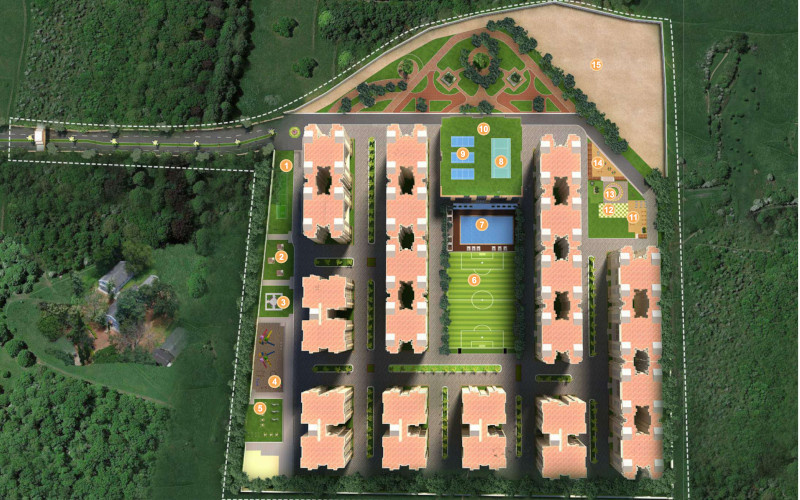  gopalan olympia Master Plan