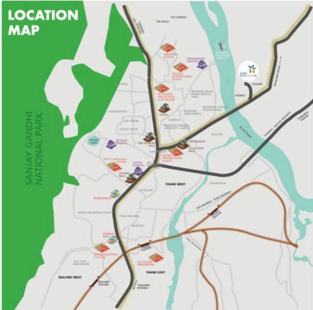 morya sports city phase 1 Location Plan