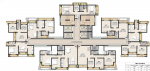Cluster Plan from 4th to 10th Floor  corner-stone Cluster Plan from 4th to 10th Floor