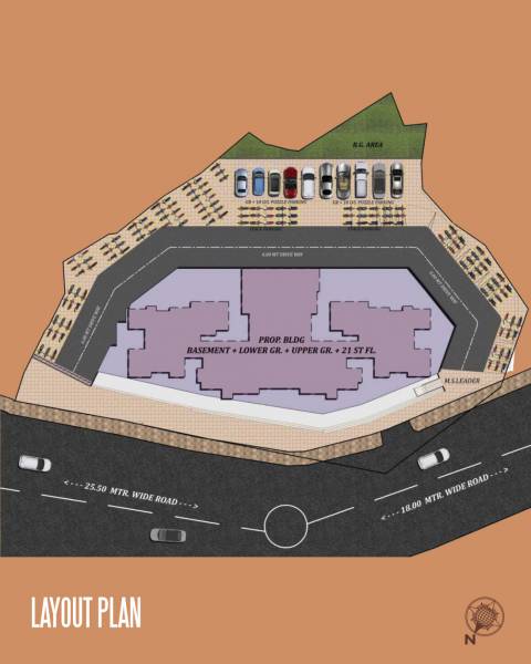 Layout Plan corner-stone Layout Plan