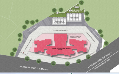  corner-stone Layout Plan