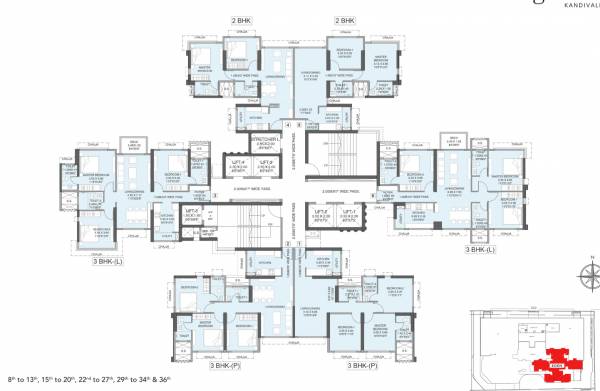  tw-gardens Cluster Plan
