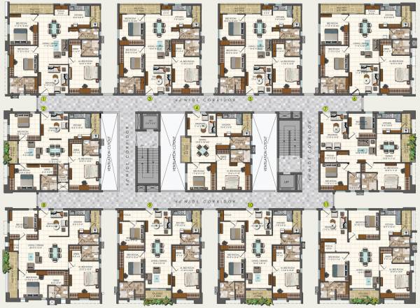  landmark Cluster Plan