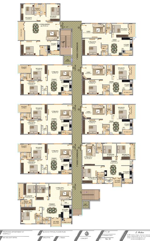  fortune block b block c Cluster Plan