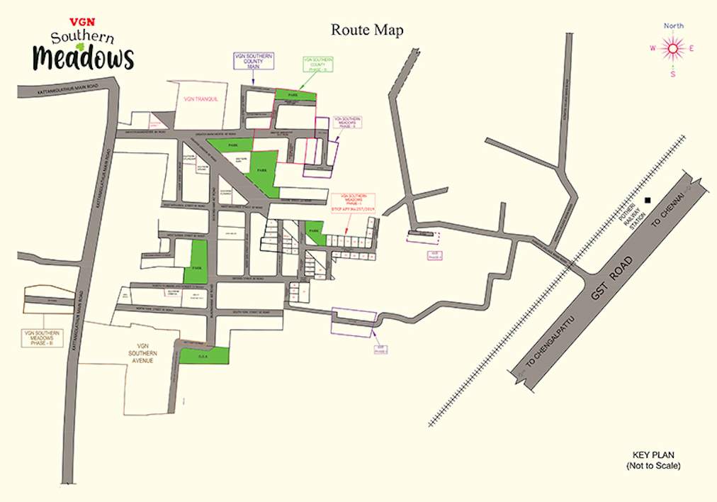  southern meadows phase iv Location Plan