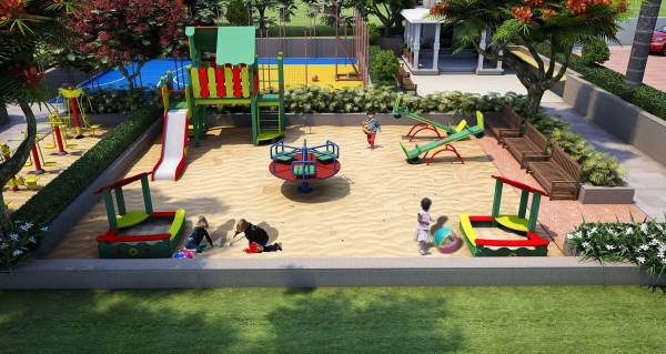 Children's play area amenities of Shree Ganesh Northstar
