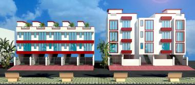 Elevation row-houses Elevation