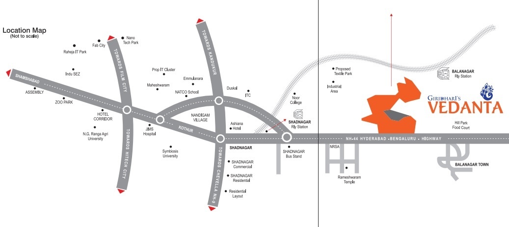  vedanta Location Plan