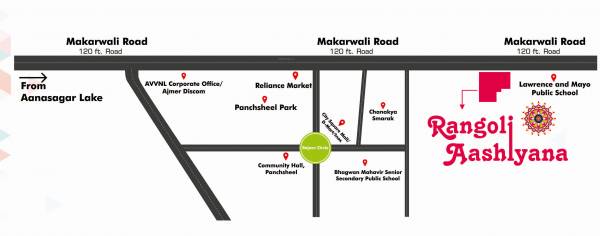  rangoli-aashiyana Location Plan