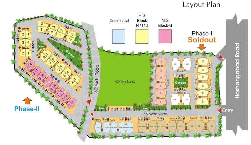  fortune divine city phase 1 Layout Plan