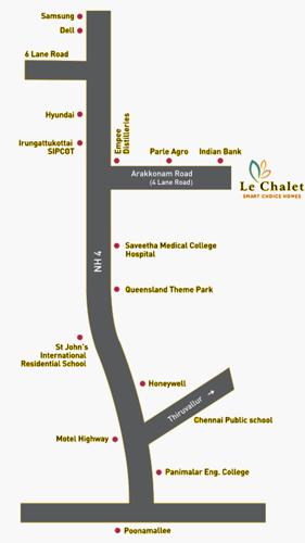  le-chalet-smart-choice-homes-block-6-to-9 Location Plan