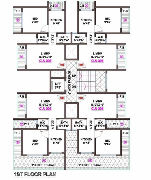  shreenathji-angel Cluster Plan