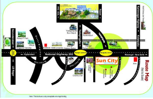  suncity capital Location Plan