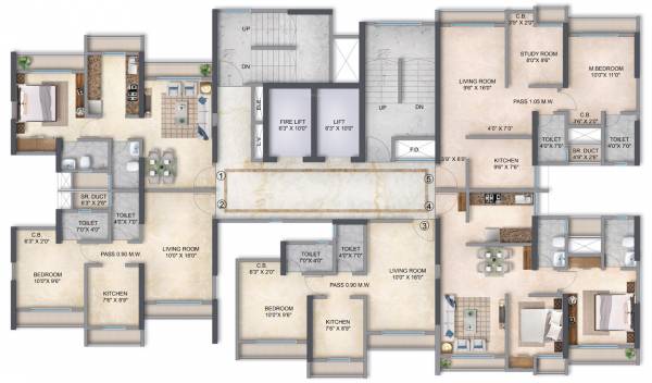  metropolis-aquaris Metropolis Aquaris Cluster Plan