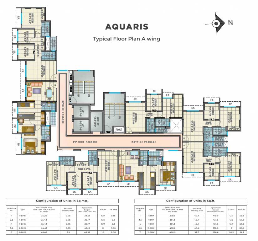  metropolis aquaris Metropolis Aquaris Cluster Plan