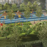 Children's play area  park-astra Children's play area