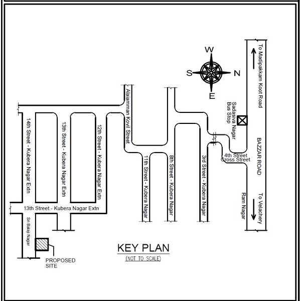  balaji-nagar Location Plan