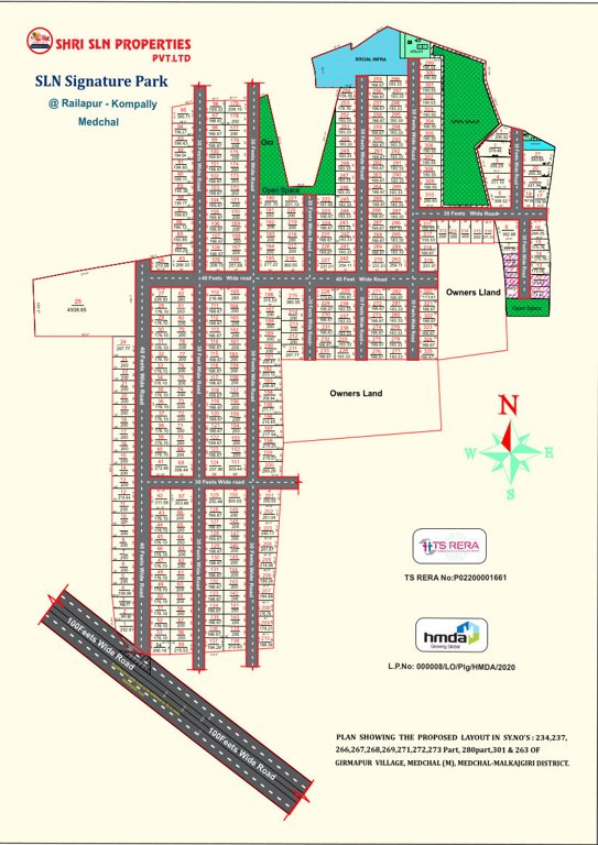  peram signature park and others Layout Plan
