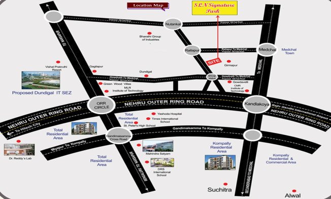  peram signature park and others Location Plan