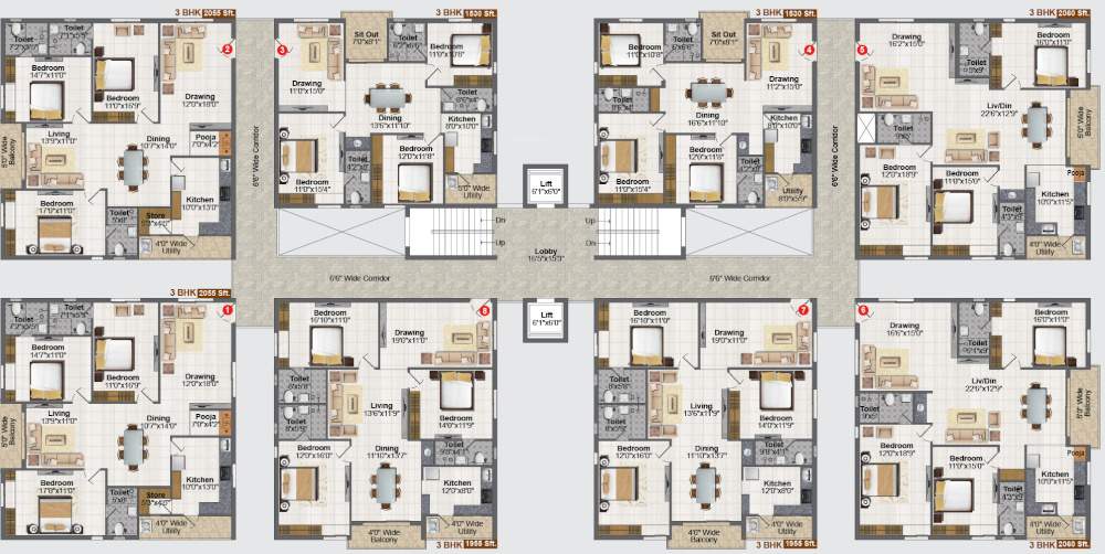  pride Cluster Plan
