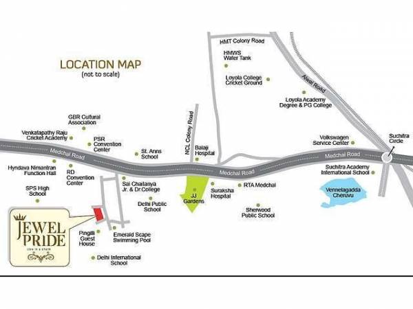 locationPlan of Jewel Pride