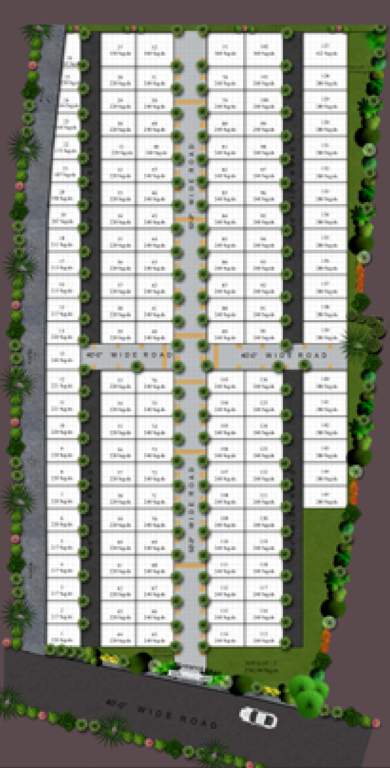  city front Layout Plan