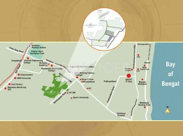 Images for Location Plan of Unitech Palm Villas