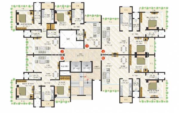 Images for Cluster Plan of Sanghvi Exotica