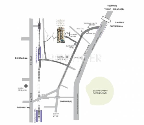 Images for Location Plan of Sanghvi Exotica