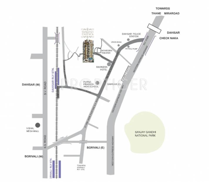 Images for Location Plan of Sanghvi Exotica