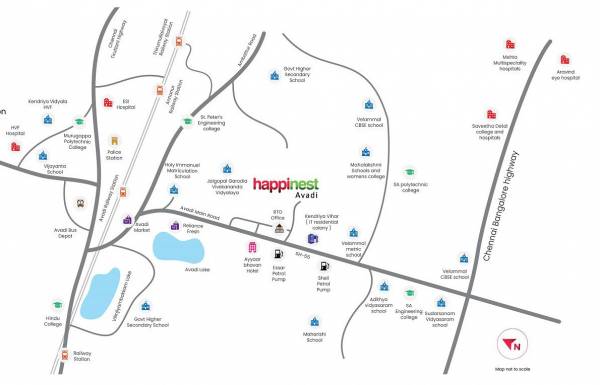  happinest-block-b Location Plan