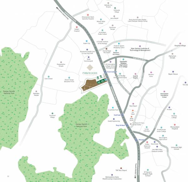  parkwoods- Location Plan