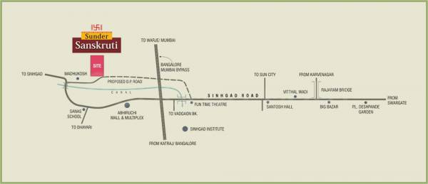  sunder-sanskruti-phase-ii Location Plan