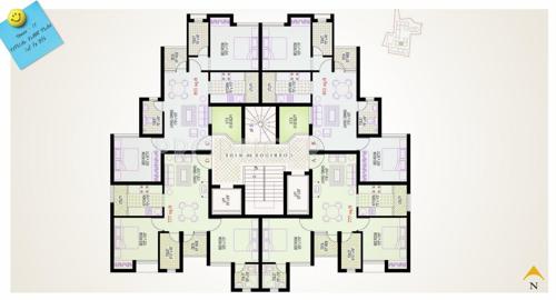  lotus-pond Images for Cluster Plan of Vijay Lotus Pond