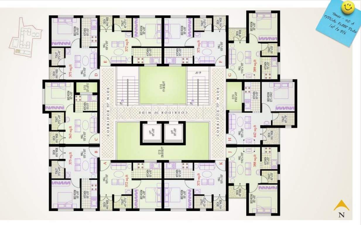 Images for Cluster Plan of Vijay Lotus Pond