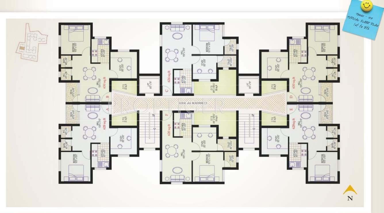 Images for Cluster Plan of Vijay Lotus Pond