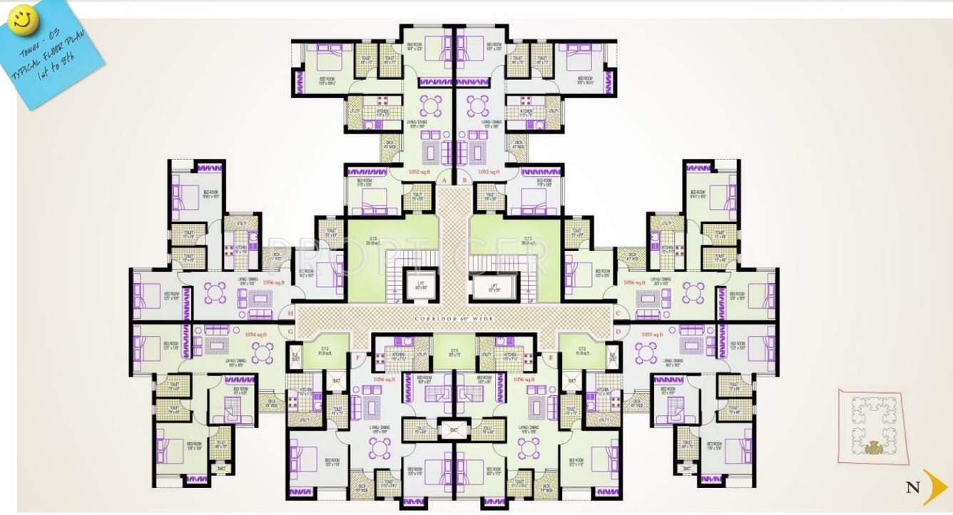 Images for Cluster Plan of Vijay Lotus Pond